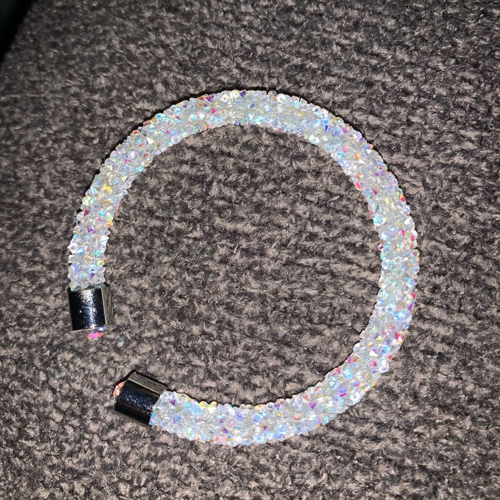 Rainbow crystal bracelet